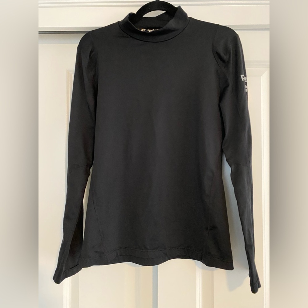 REEBOK | athletic training gear | black | long sleeve | S